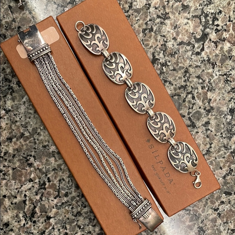 Silpada Silver Multi-Strand Bracelet